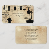 モダンベーキングと料理器具 名刺 (正面/裏面)