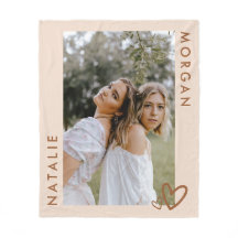 モダンベージュカスタム最高の友の写真