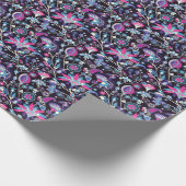 モダンペイズリー:伝統的東洋模様。 ラッピングペーパー (角)