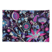 モダンペイズリー:伝統的東洋模様。 枕カバー (裏面)