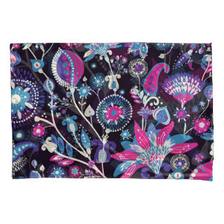 モダンペイズリー:伝統的東洋模様。 枕カバー