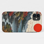 モダンペーパーアートの山と森 Case-Mate iPhoneケース (裏面(横))