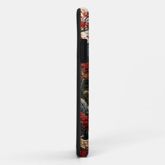 モダンペーパーアートの山と森 Case-Mate iPhoneケース (裏面/右)