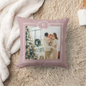 モダンペ |家族の写真 |イニシャル クッション (ブランケット)