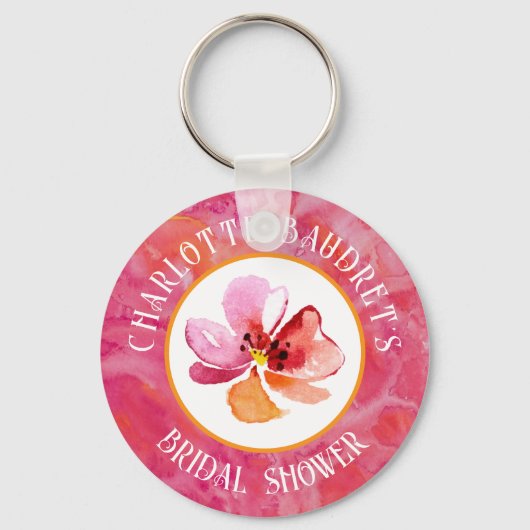 モダンホットカラー キーホルダー (正面)