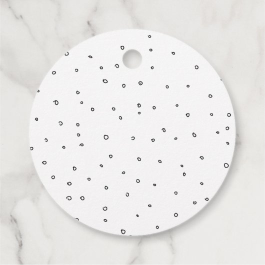 モダンホリデーの見積もり |トレンディSimple Thank You フェイバータグ (裏面)