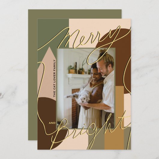 モダンホリデー メリー ブライト アーストーン フォト ジオ (正面/裏面)