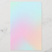 モダンホログラフィックアイラッシュサロンサービスリスト チラシ (裏面)