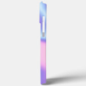 モダンホロフミニマルラグラント紫ピンク Case-Mate iPhoneケース (裏面 / 左)