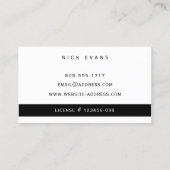 モダンホームリペア ロゴ 名刺 (裏面)