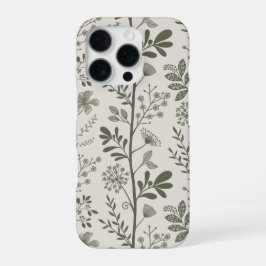 モダンボタニカルな優雅な花園の夢想 iPhone 16 PROケース