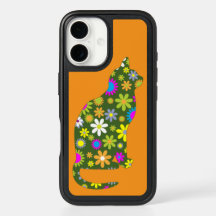 モダンボタニカル キャット Otterbox スマホケース