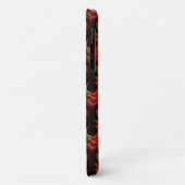 モダンボヘミアンエレガント抽象アートパターン #503 Case-Mate iPhoneケース (裏面/左)