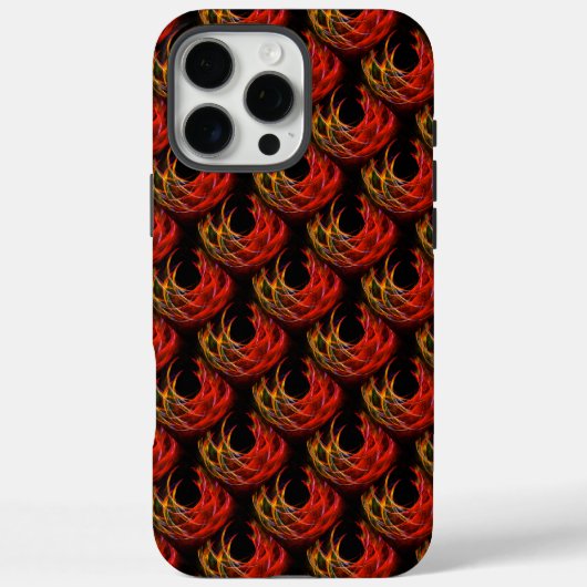 モダンボヘミアンエレガント抽象アートパターン #503 Case-Mate iPhoneケース (裏面)