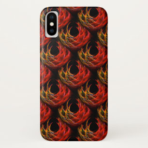 モダンボヘミアンエレガント抽象芸術パターン #503 iPhone X ケース