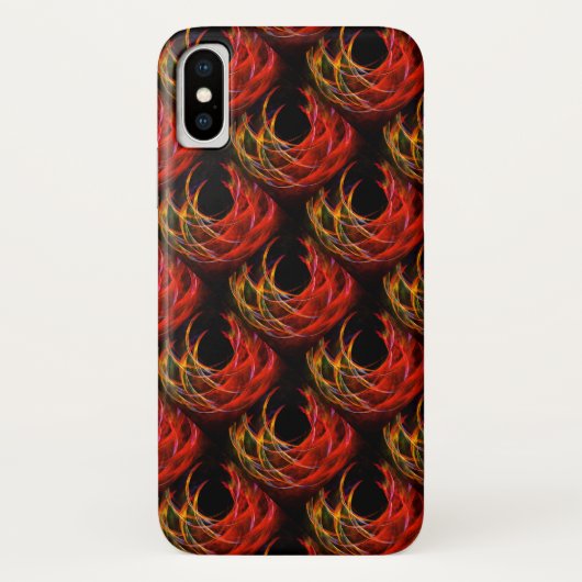 モダンボヘミアンエレガント抽象芸術パターン #503 Case-Mate iPhoneケース (裏面)