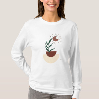 モダンボホロングスリーブTシャツ Tシャツ
