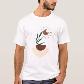 モダンボホ半袖ユニセックスTシャツ Tシャツ