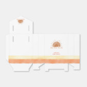 モダンボホ砂漠ここに息子の赤ちゃんシャワーが来る フェイバーボックス (折り畳みなし)