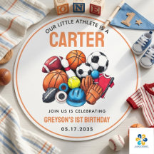 モダンボーイズ スポーツボール オールスター 1歳の誕生日