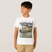 モダンボートの伝統的スタイル Tシャツ (正面フル)