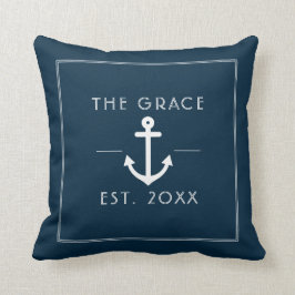 モダンボート航海の名Navy クッション