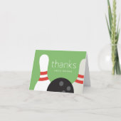 モダンボーリング誕生会 サンキューカード (正面)