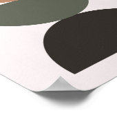 モダンポッドEarth Tone Wall Artポスター ポスター (角)