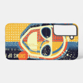 モダンポップ・アートの術 SAMSUNG GALAXYケース (裏面横)
