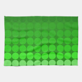 モダンポップ・アートの輪 キッチンタオル (横)