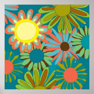 モダンポップ・アートの2 ポスター