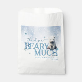 モダンポーラーベアの冬Bearly Wait フェイバーバッグ