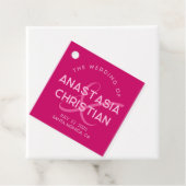 モダンマはっきりしたゼンタ結婚ン フェイバータグ (インサイチュ)