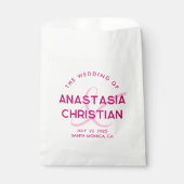 モダンマはっきりしたゼンタ結婚ン フェイバーバッグ (正面)