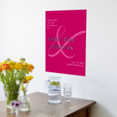 モダンマジはっきりしたタ結婚ン歓迎 箔ポスター (レイダウン (キッチン))