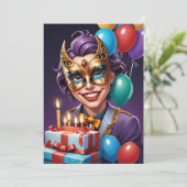 モダンマスカレード スイート16 招待状 (スタンド正面)