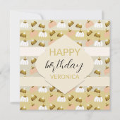 モダンマスタードブラッシュアーティスティックパンプキンズ カード (正面)