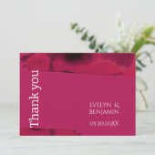 モダンマゼンタ サンキューカード (スタンド正面)