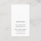 モダンマッサージセラピスト名刺 名刺 (裏面)