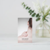 モダンマッサージセラピスト名刺 名刺 (スタンド正面)