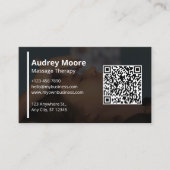 モダンマッサージセラピスト 名刺 (正面)