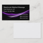 モダンマッサージセラピスト 名刺 (正面/裏面)