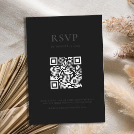 モダンマットミニマルブ結婚ラック 出欠カード