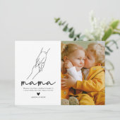 モダンママ フォト マザーズデー カード (スタンド正面)