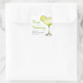 モダンマルグス＆マトモニーカクテル ブライダルシャワー スクエアシール (バッグ)