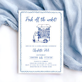 モダンマーケット ブライダルシャワー 招待状