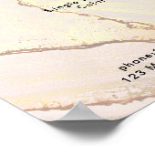 モダンマーブル価格表ポスター ポスター (角)