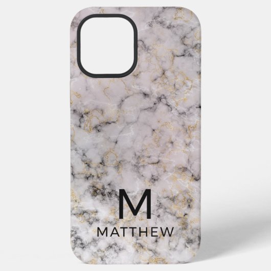 モダンマーブル iPhoneケース (裏面)