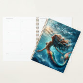 モダンマーメイド勾配水クール勾配 プランナー手帳 (ディスプレー)