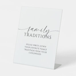 モダンミニマお気に入りのリスト家族の伝統ゲーム 台座サイン